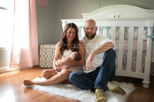 stephanie greenwell photography newborn mom dad nursery swaddle